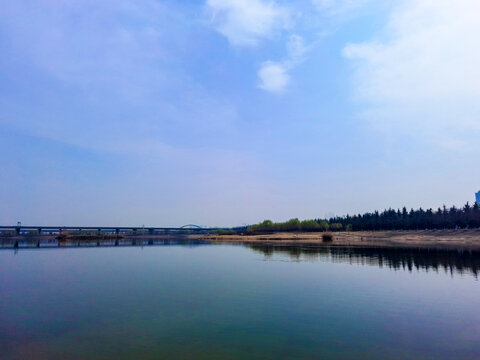 渭河河堤公园
