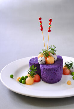 紫薯沙拉果