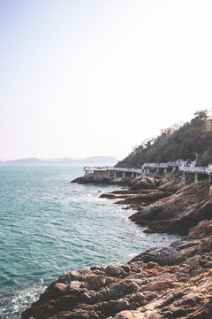 大海之深圳大梅沙海滨栈道