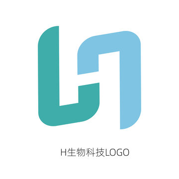 L和H生物科技LOGO标志