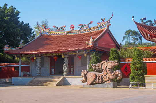 漳浦威惠庙建筑景观