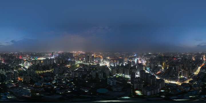 重庆夜景全景