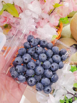 新鲜蓝莓