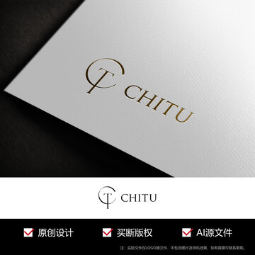 字母CTlogo标志