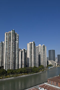 上海苏州河沿岸建筑