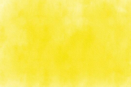 黄色水彩晕染纸质背景