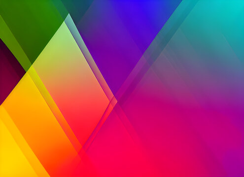 三角形抽象图案