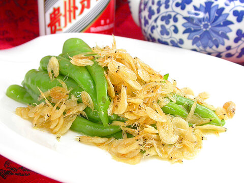 杭椒炒虾米