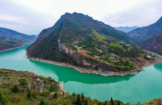 湖北宜昌清江山水自然风光