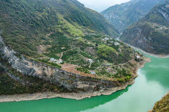 湖北宜昌清江山水自然风光