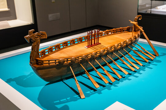 东汉三国战船模型