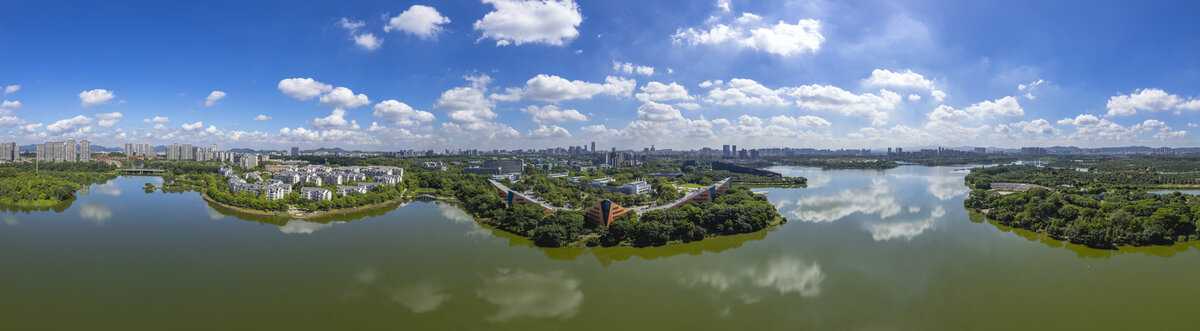 松山湖全景