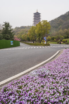 江苏南京牛首山景区风光