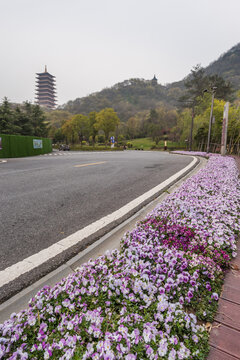 江苏南京牛首山景区风光