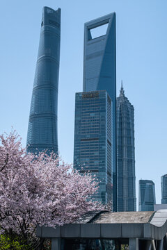 上海经贸大厦远景
