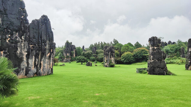 云南石林美景