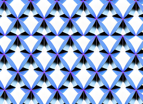 菱形几何图案