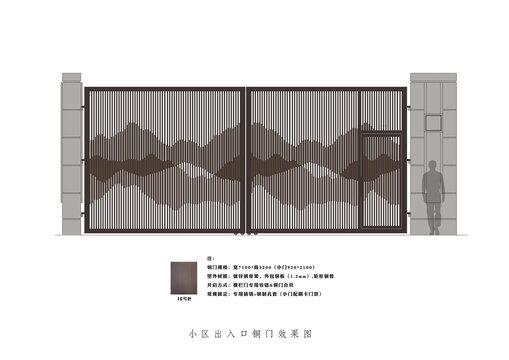 小区大门