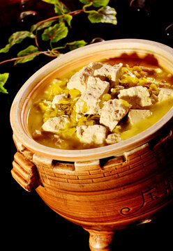 酸菜炖老豆腐
