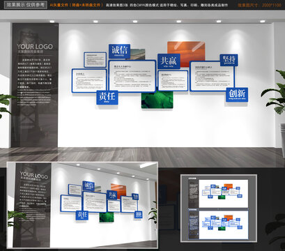 高端企业文化墙