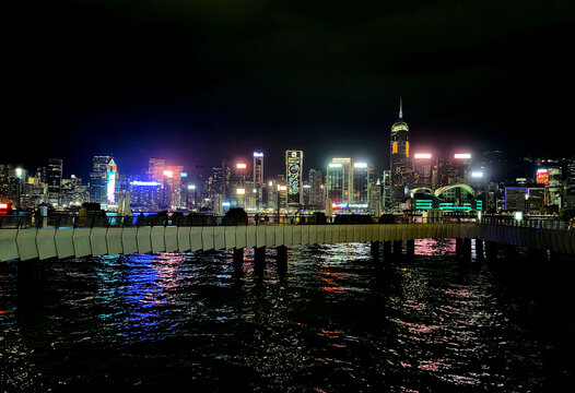 香港维港夜景