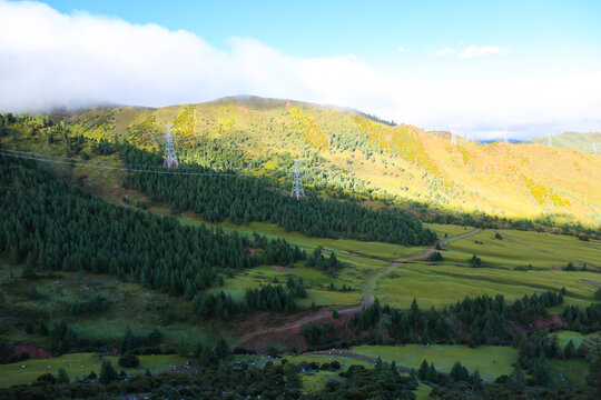 西藏山水