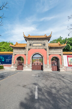 南京的朝天宫古建筑