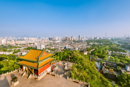 中国江苏南京的阅江楼风景