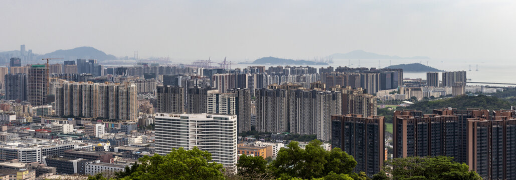 深圳宝安区沿江景观