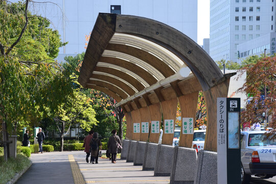 日本东京景观廊架
