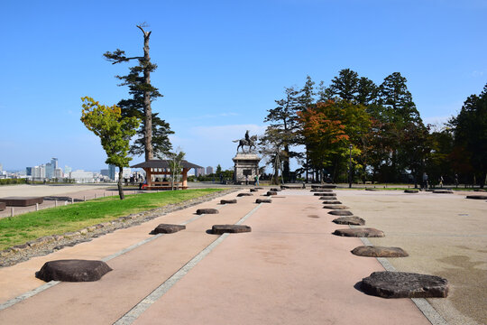 日本仙台城市风光