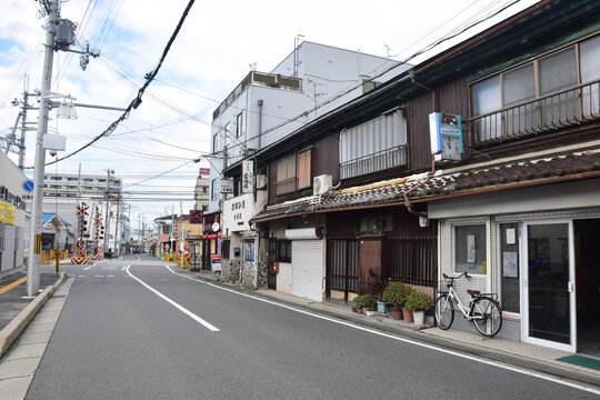 日本街道建筑