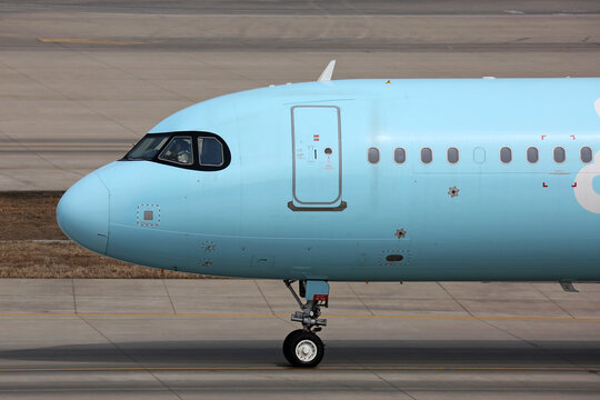 空客A321neo飞机滑行