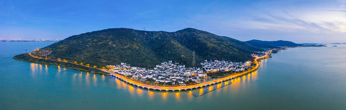 岱心湾夜景