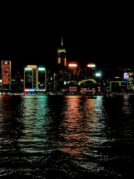 香港夜景灯光
