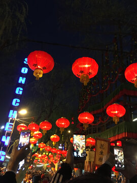 夜景灯笼