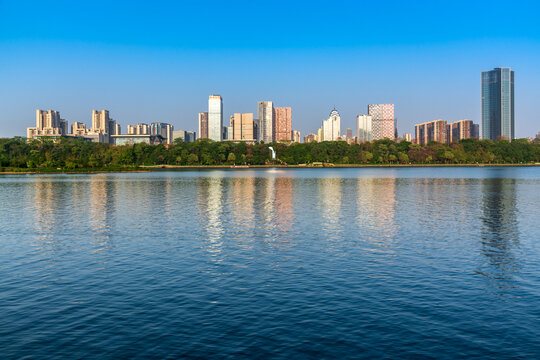 柳州河东城市风光