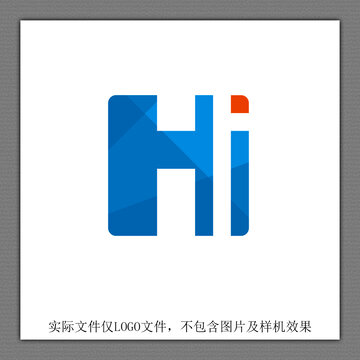 HI装饰公司LOGO设计