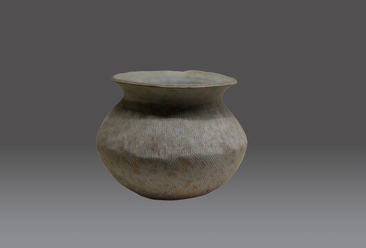 马桥文化灰陶罐