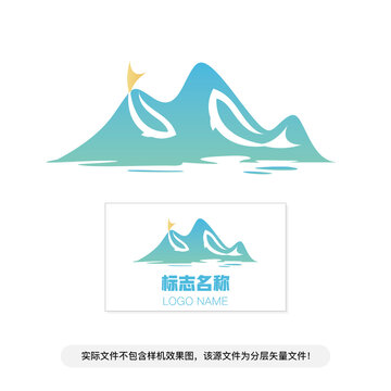 山水鱼logo图标