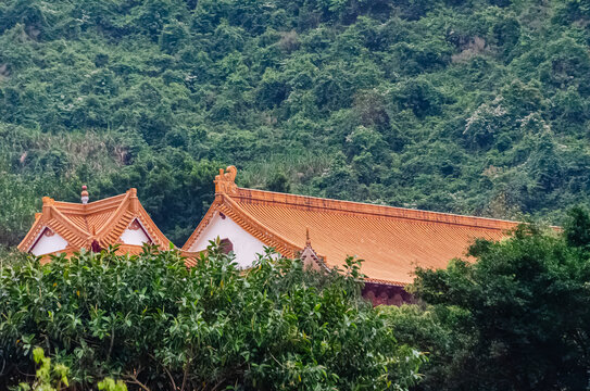 寺庙弘法寺屋檐