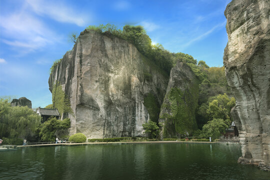 绍兴柯岩手印山