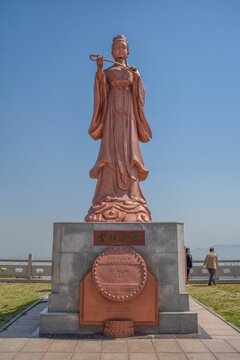 花果山风景区塑像