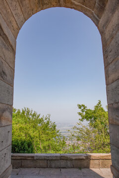 花果山风景区迎曙亭