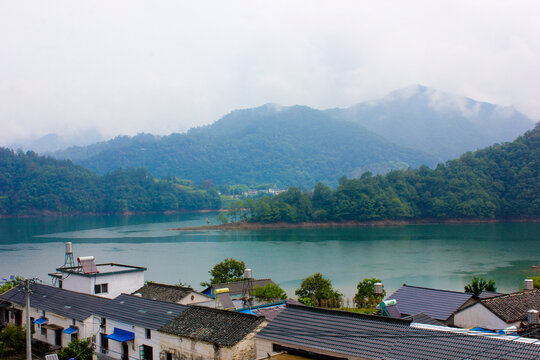 黄山太平湖曙光村