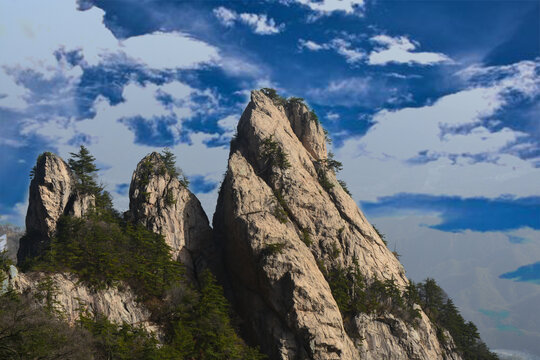 老君山风景