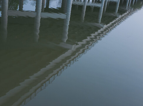 桥梁建筑特写