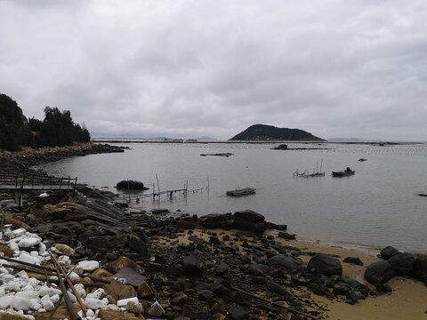 南澳阴天风景