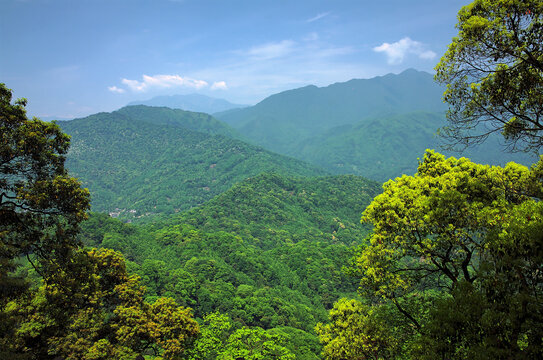 青城第一峰绝顶