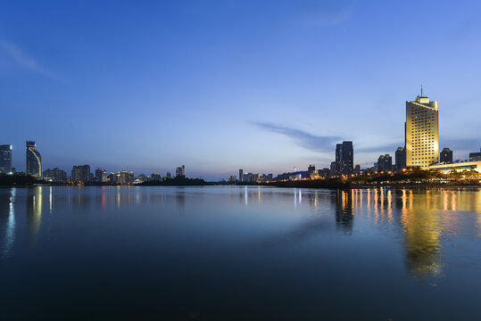 厦门筼筜湖夜景